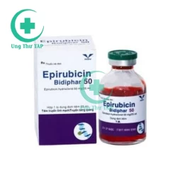 Epirubicin Bidiphar 50 - Thuốc điều trị ung thư vú hiệu quả